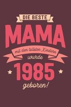 Die Beste Mama wurde 1985 geboren: Wochenkalender 2020 mit Jahres- und Monats�bersicht und Tracking von Gewohnheiten - Terminplaner - ca. Din A5