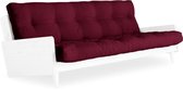 Indie Sofabed White Bordeaux