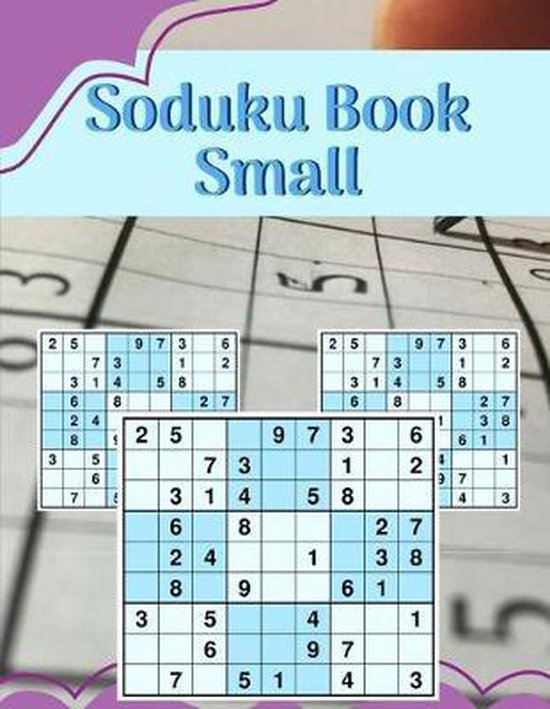 Soduku Book Small Beginner Sudoko Books For Adults Easy Sudoko Puzzles And Solutions Bol Com
