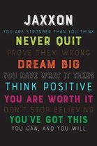 Jaxxon You Are Stronger Than You Think Never Quit Prove Them Wrong Dream Big You Have What It Takes Think Positive You Are Worth It Dont Stop Believin