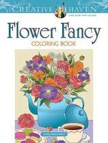 Creative Haven Flower Fancy Coloring Book