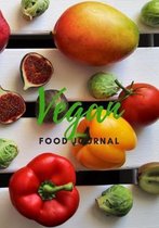 Vegan Food Journal: The perfect veggie plant based herbivore notebook to log breakfast, lunch, dinner, snacks, and fitness activity.