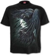 Spiral Heren Tshirt -L- SHADOW RAVEN Zwart