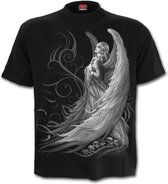 Spiral Heren Tshirt -L- CAPTIVE SPIRITS Zwart