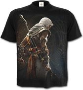 Spiral Assassin's Creed Heren Tshirt -S- ORIGINS - BAYEK Zwart