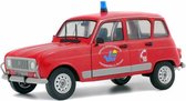 Renault 4L GTL Pompier Service Departemental du VAR - 1:18 - Solido