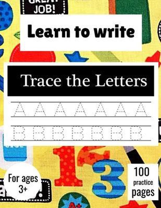 Learn to Write Trace The Letters - cover