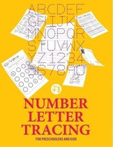 Number letter tracing for preschoolers and kids age +3