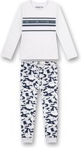 Sanetta pyjama meisje Camouflage Blue 152