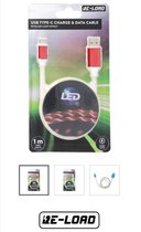Re load USB Type-C oplaadkabel met led. (Charge)