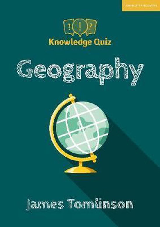 Knowledge Quiz Geography 9781912906437 James Tomlinson Boeken