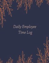 Daily Employee Time Log