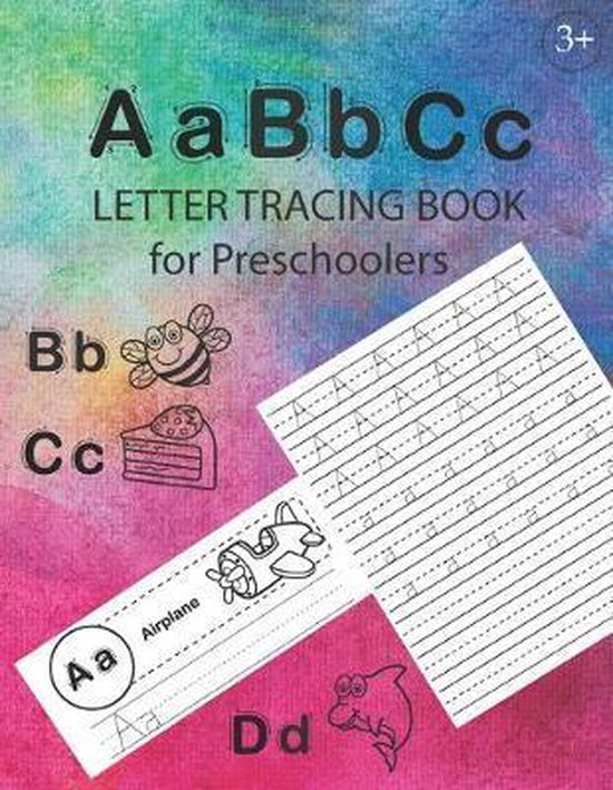 ABC Letter Tracing Book for Preschoolers - cover