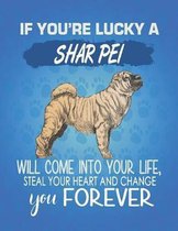 If You're Lucky A Shar Pei Will Come Into Your Life, Steal Your Heart And Change You Forever