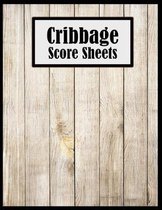 Cribbage Score Sheets