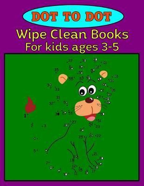 Dot to dot wipe clean books for kids ages 35, Creative Publishing