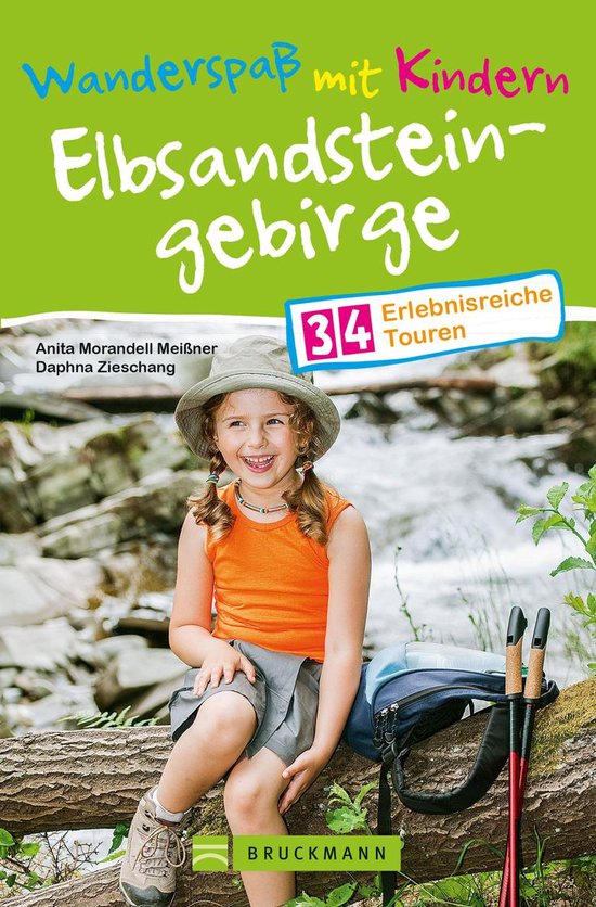 Bruckmann Wanderführer: Wanderspaß mit Kindern Elbsandstei ... - cover