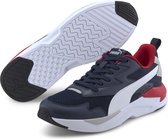 PUMA X-Ray Lite Sneakers Heren - Peacoat-Puma White-High Risk Red - Maat 44