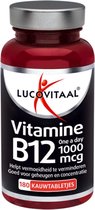 Lucovitaal Vitamine B12 1000mcg 180 kauwtabletten