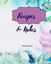 Recipe & Notes: Blank Cookbook