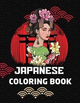 Japanese Coloring Book