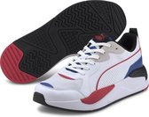 PUMA X-Ray Game Sneakers Heren - Puma White-Puma White-Lapis Blue-High Risk Red-Puma Black - Maat 46