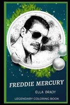 Freddie Mercury Legendary Coloring Book