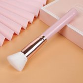 Flat foundation brush | roze
