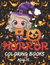 horror coloring books for adults