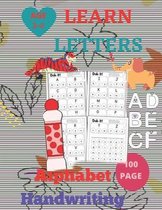 Learn Letters Alphabet Handwrting