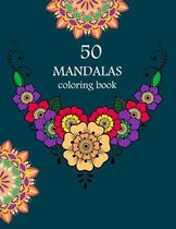 50 mandalas coloring book