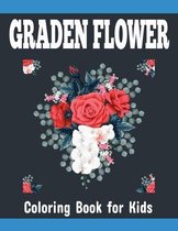 Graden Flower Coloring Book for Kids