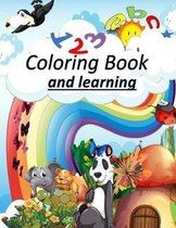ABC 123 COLORING BOOK and learning
