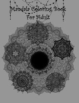 Mandala Coloring Book For Adult