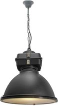BRILLIANT lamp Anouk hanglamp 40cm glas zwart | 1x A60, E27, 60W, geschikt voor standaardlampen (niet inbegrepen) | Schaal A ++ tot E | Ketting kan worden ingekort