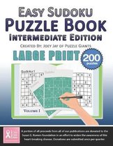Easy Sudoku Puzzle Book: Intermediate Edition