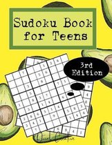 Sudoku Book For Teens 3rd Edition: Easy to Medium Sudoku Puzzles Including 330 Sudoku Puzzles with Solutions, Avocado Edition, Great Gift for Teens or
