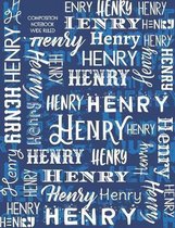 Henry Composition Notebook Wide Ruled