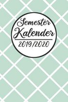 Semester Kalender 2019 / 2020: Semesterplaner 2019 2020 - Studienplaner A5, Semesterkalender, Timer, Uni Planer