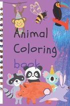 Animal coloring book