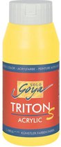 Solo Goya TRITON S - Gele Hoogbriljante Acrylverf – 750ml