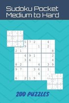Sudoku Pocket Medium to Hard 200 Puzzles