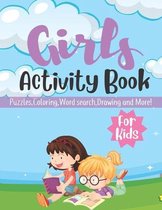 Girls Activity Book For Kids
