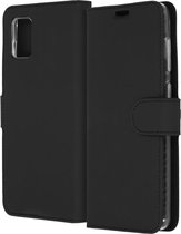 Samsung Galaxy A31 Hoesje Met Pasjeshouder - Accezz Wallet Softcase Bookcase - Zwart