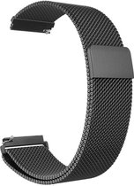 Just in Case Milanees armband voor Samsung Galaxy Watch 3 45mm - Zwart