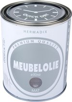 Hermadix Meubelolie eXtra - 750 ml Castle Grey