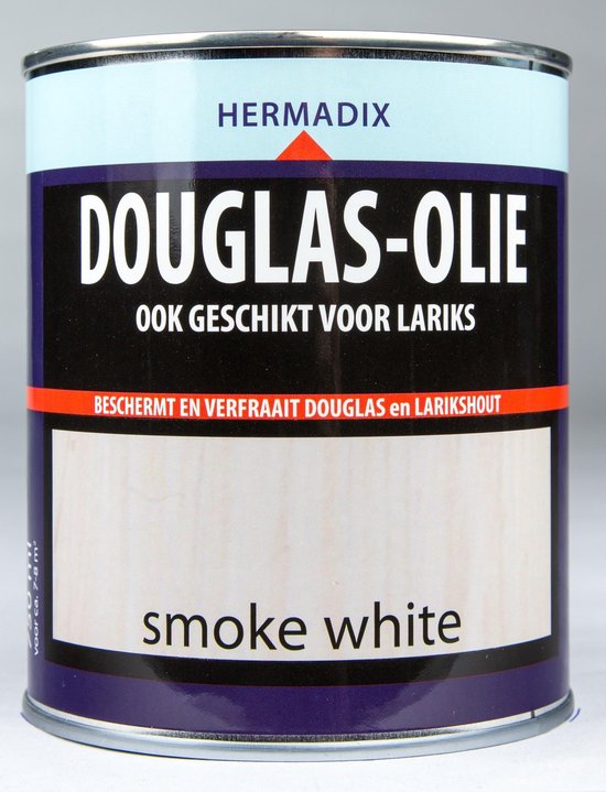 Hermadix Douglas Olie - Smoke White - 0,75 liter