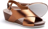 Suecos sandalen Ros Brons