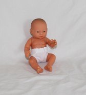 The Doll Factory Babypoppen Blank Jongetje 24 cm