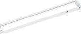 LED Wandlamp - Trion Simi - 10W - Warm Wit 3000K - Rechthoek - Mat Wit - Aluminium - BSE
